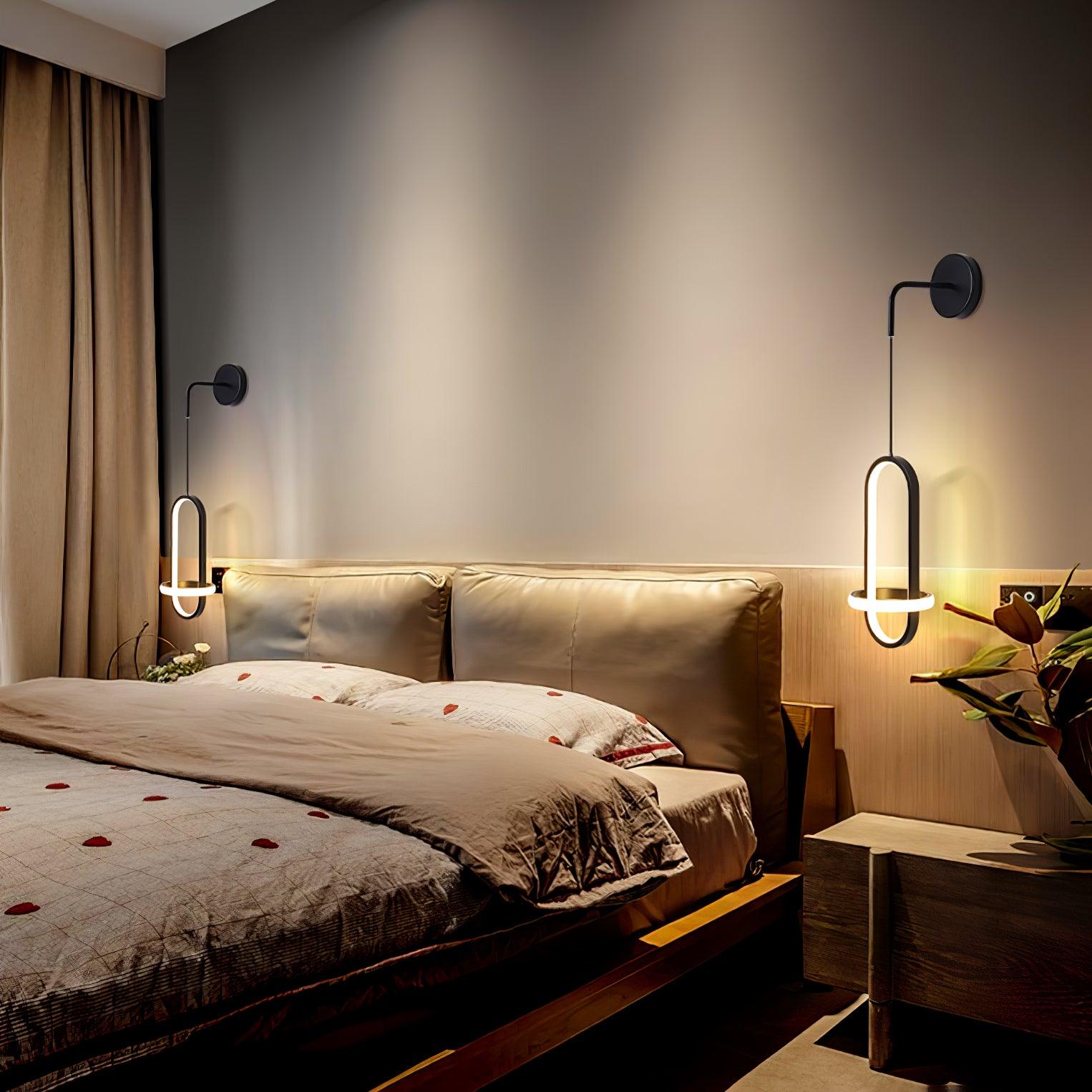 Oval Brass Wall Light - Lumpaz