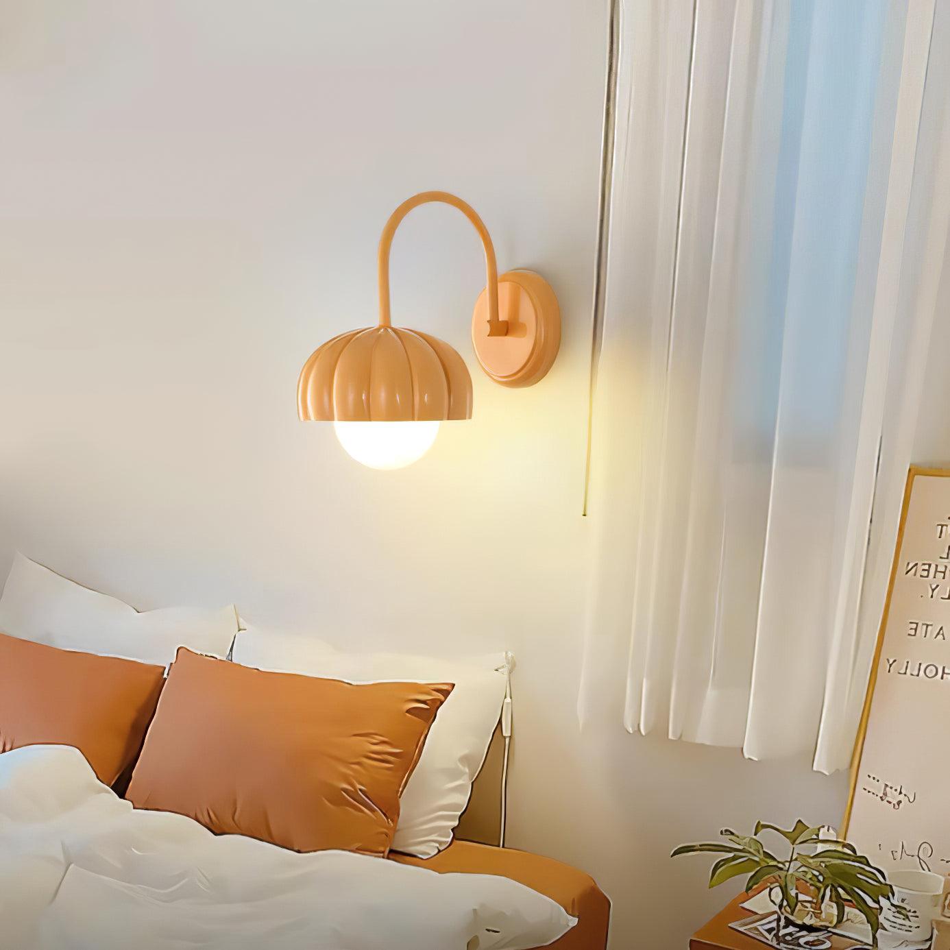 Creamy Pumpkin Wall Light - Lumpaz