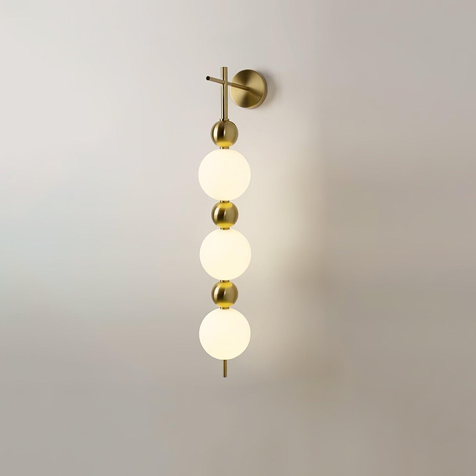 Candied Haws String Brass Wall Lamp - Lumpaz