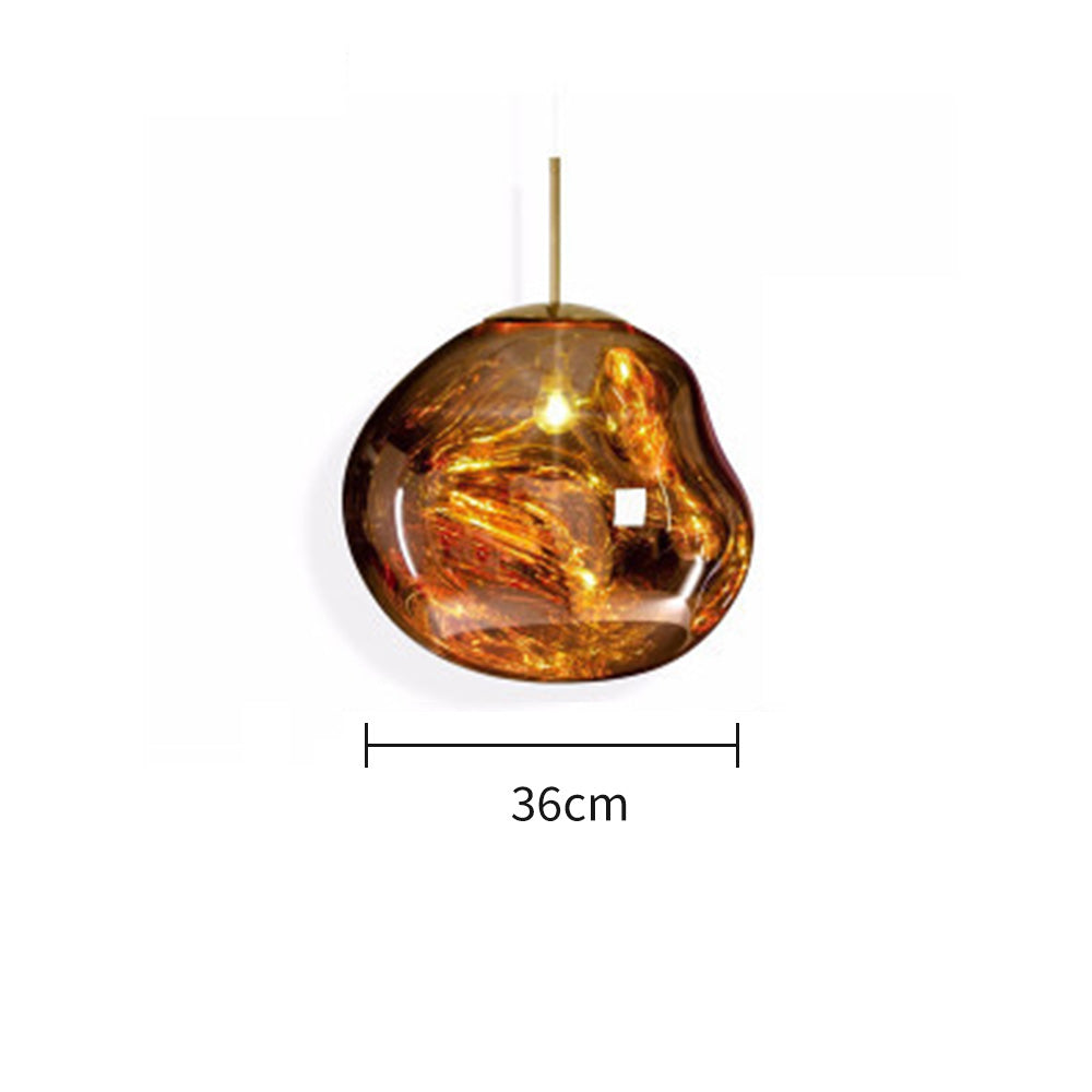 Modern Art Deco Irregular Bubble Pendant Light For Dining Room - Lumpaz