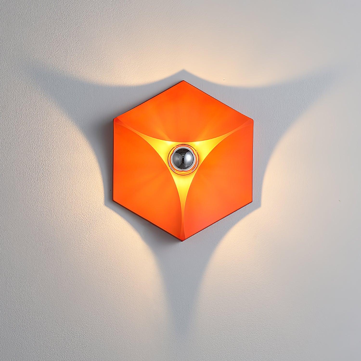 Pentagon Combination Wall Lamp - Lumpaz