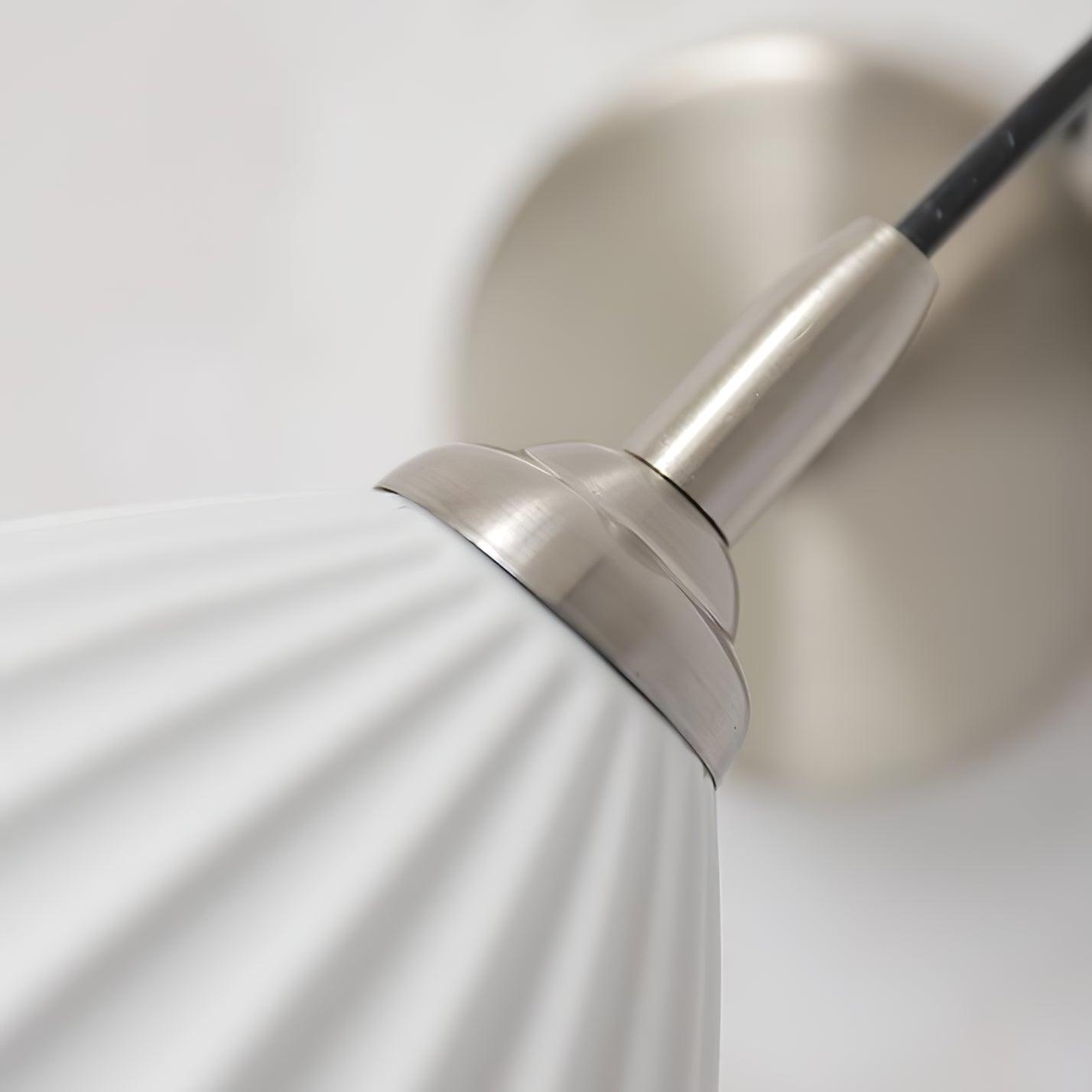 Ceramic Ribbed Wall light - Lumpaz