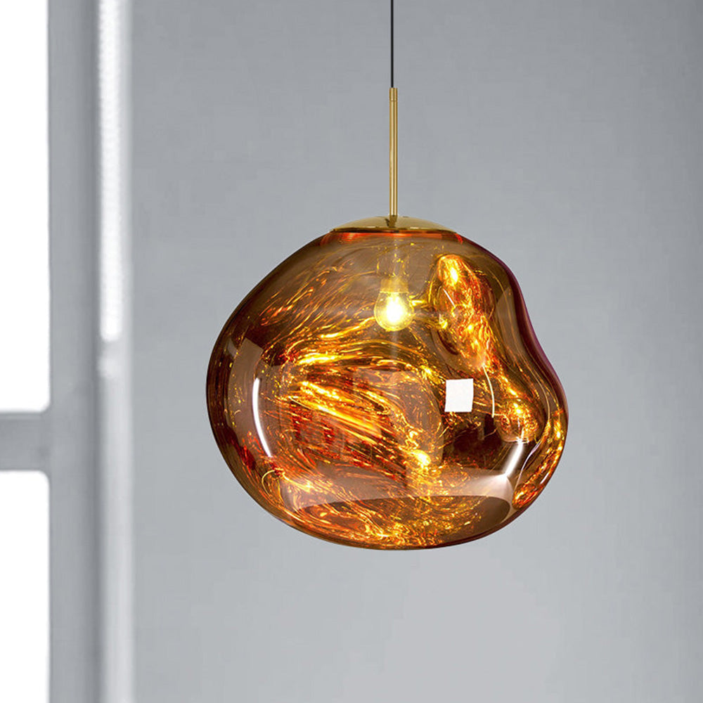 Modern Art Deco Irregular Bubble Pendant Light For Dining Room - Lumpaz
