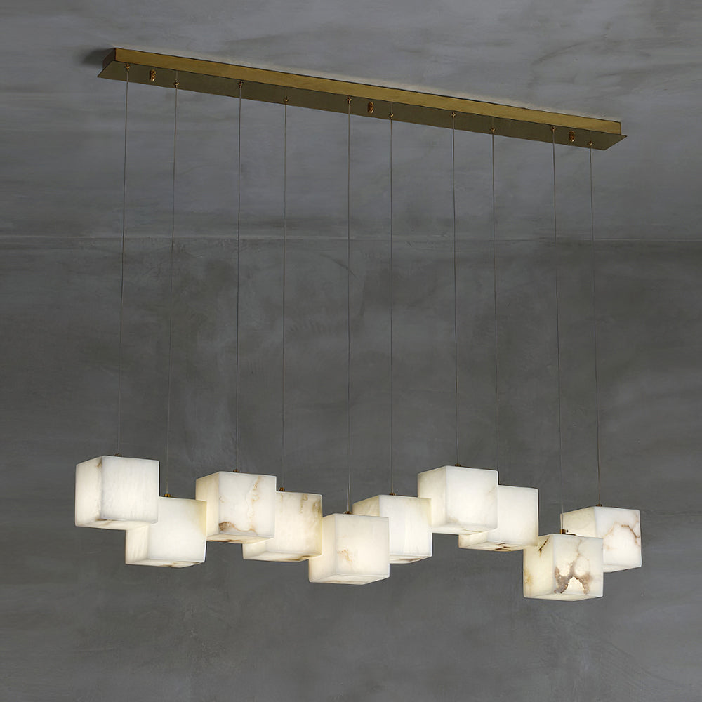 Modern Artistic Geometric Shape Elegant Hanging Light Fixture - Lumpaz