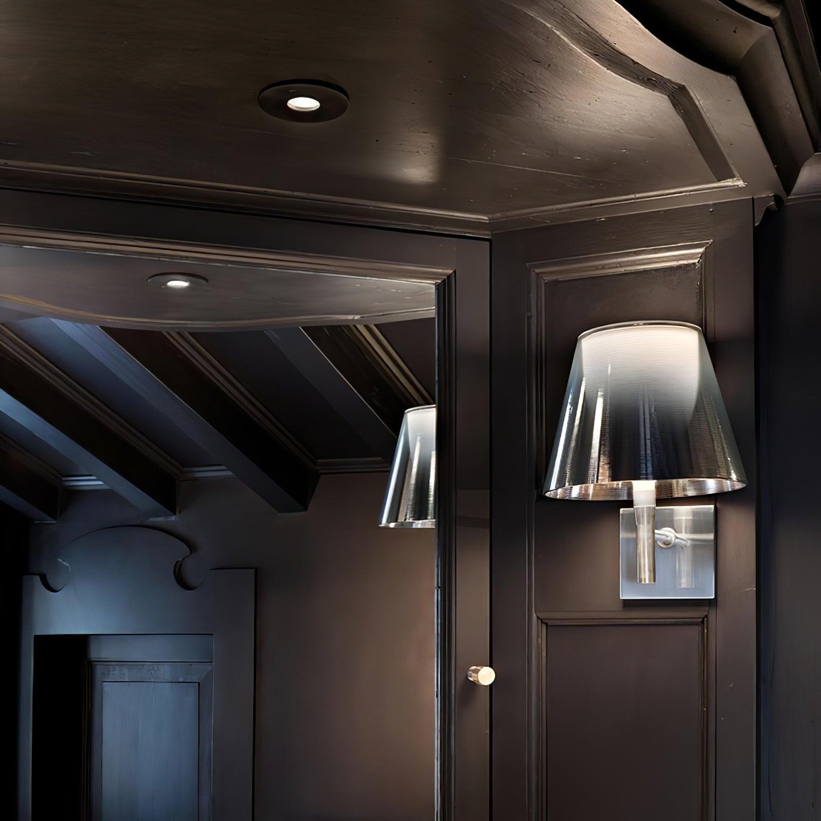 Chrome Prism Wall Lamp - Lumpaz