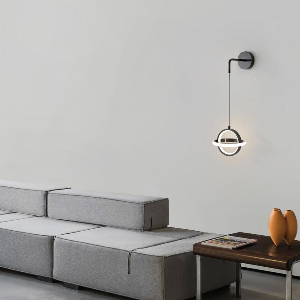 Oval Brass Wall Light - Lumpaz