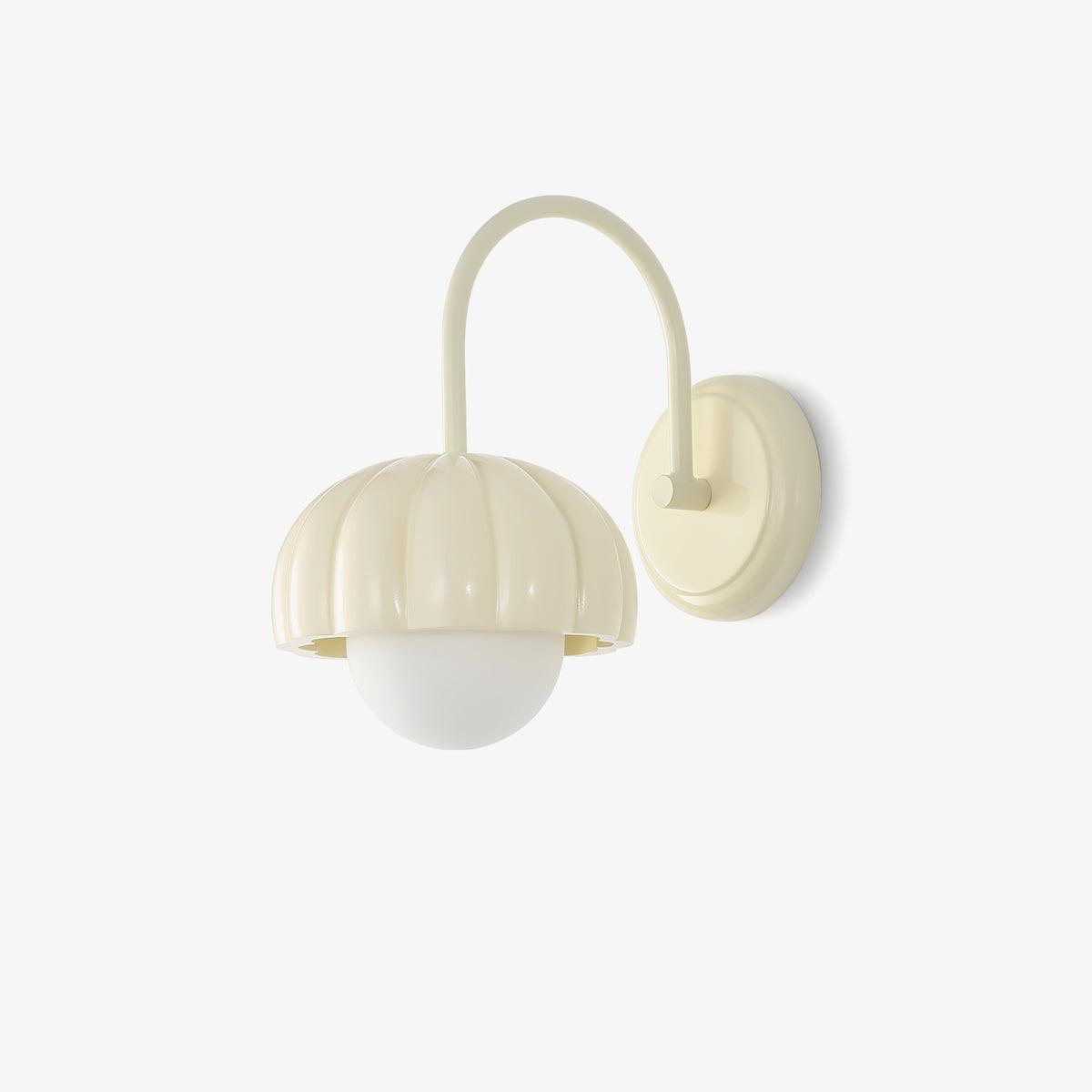 Creamy Pumpkin Wall Light - Lumpaz