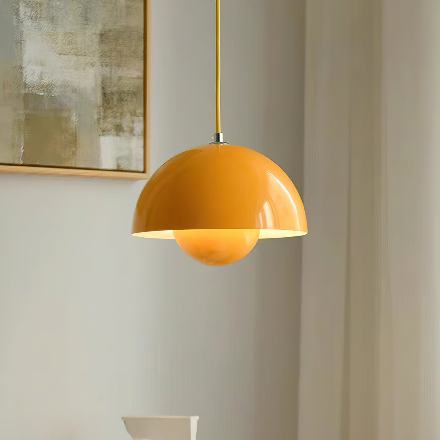 Multiple Colour Mushroom Shape Kitchen Pendant Light - Lumpaz