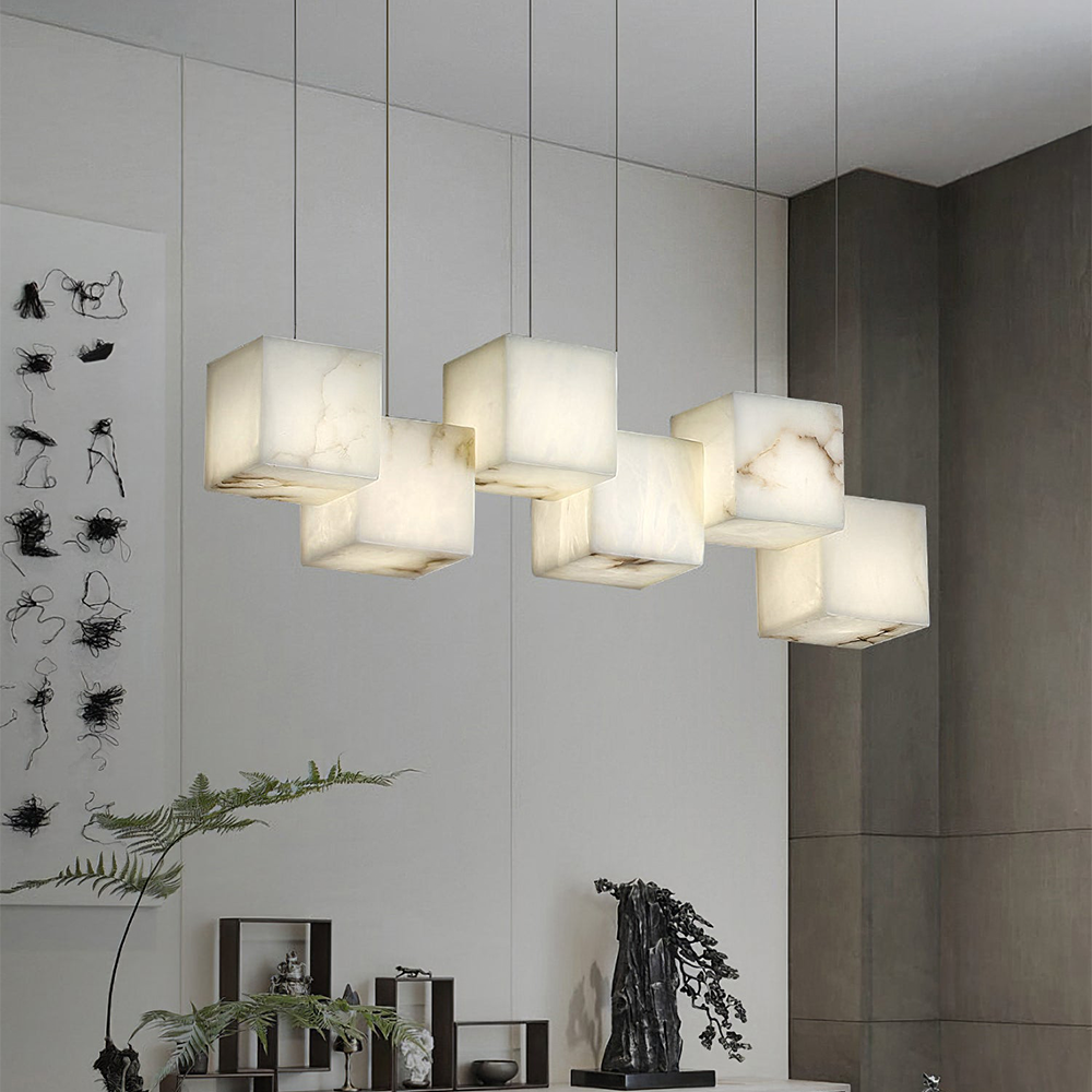 Modern Artistic Geometric Shape Elegant Hanging Light Fixture - Lumpaz