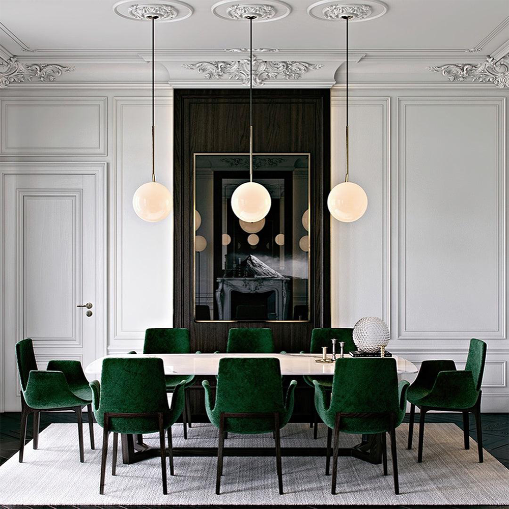 Simple IC Lights Milk Glass Pendant Light - Lumpaz