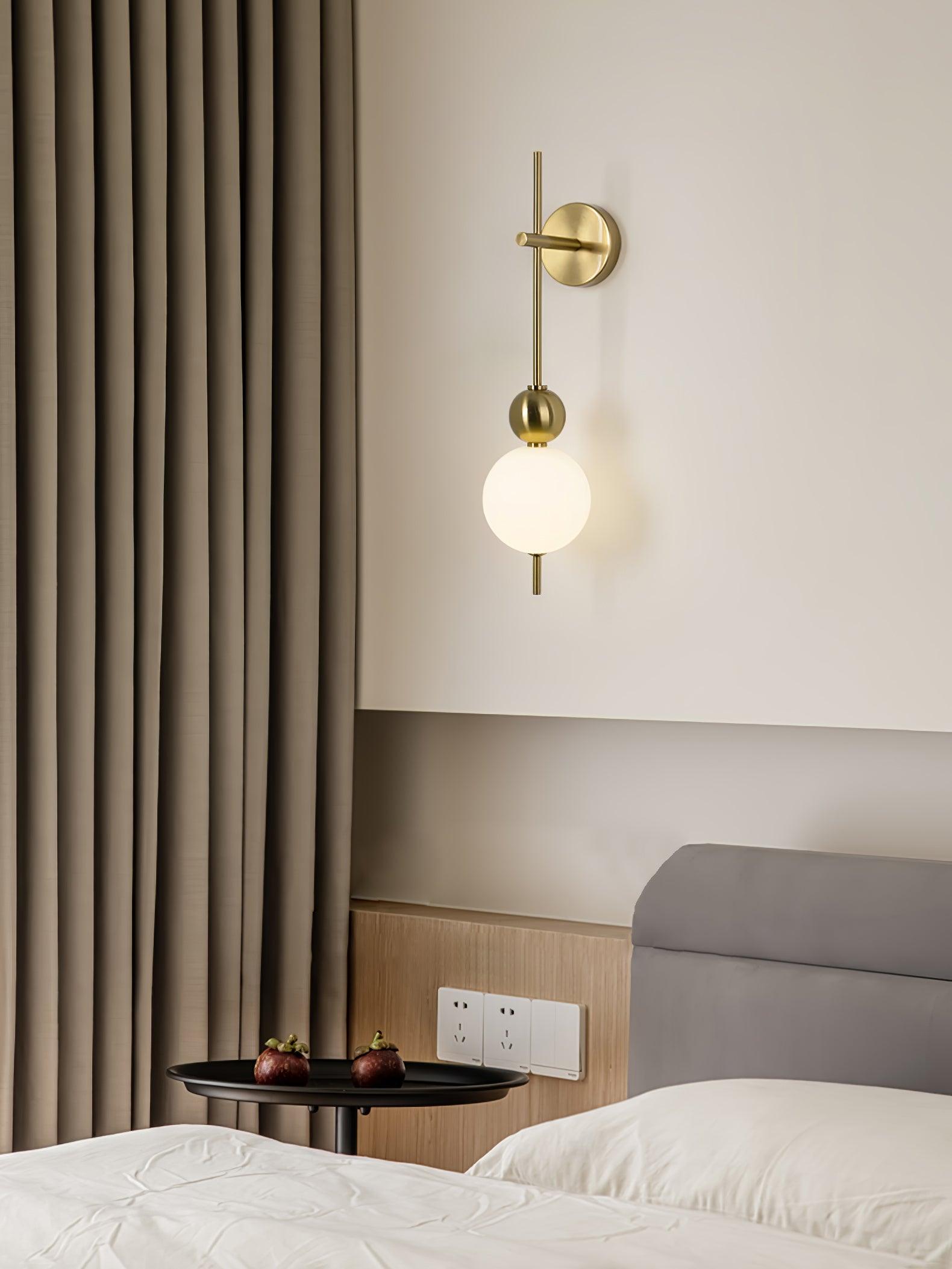 Candied Haws String Brass Wall Lamp - Lumpaz