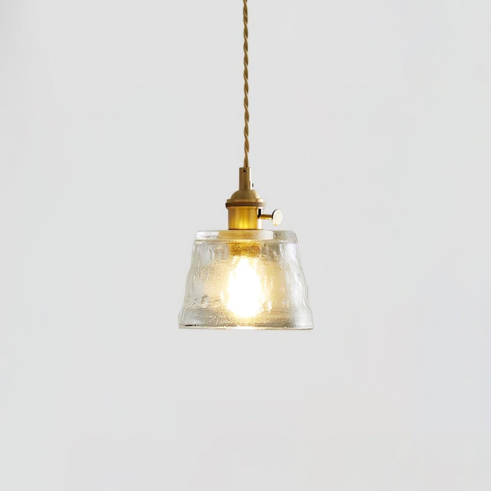 Modern Simple Cup Glass Pendant Lamp For Living Room - Lumpaz