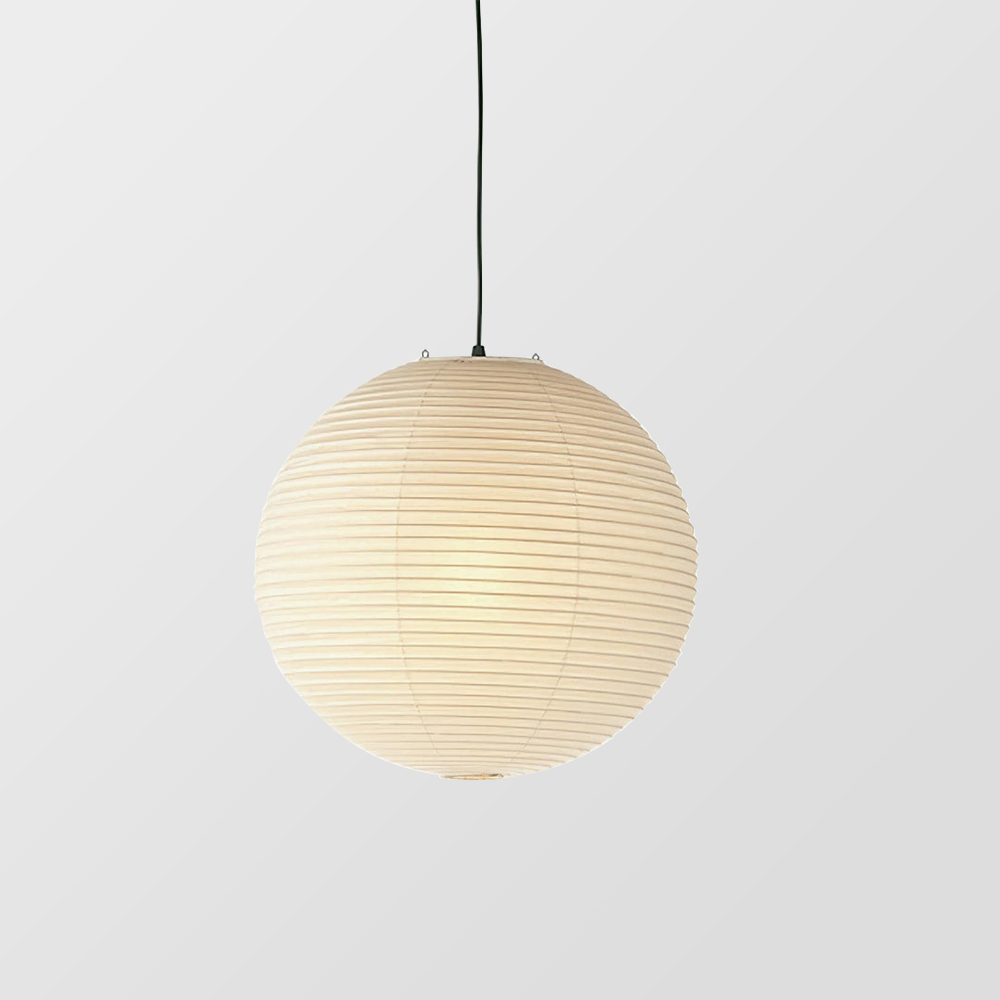 Vintage White Paper Pendant Lighting - Lumpaz