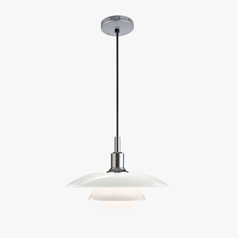 Medieval Nordic Simple Bauhaus Glass Pendant Light - Lumpaz