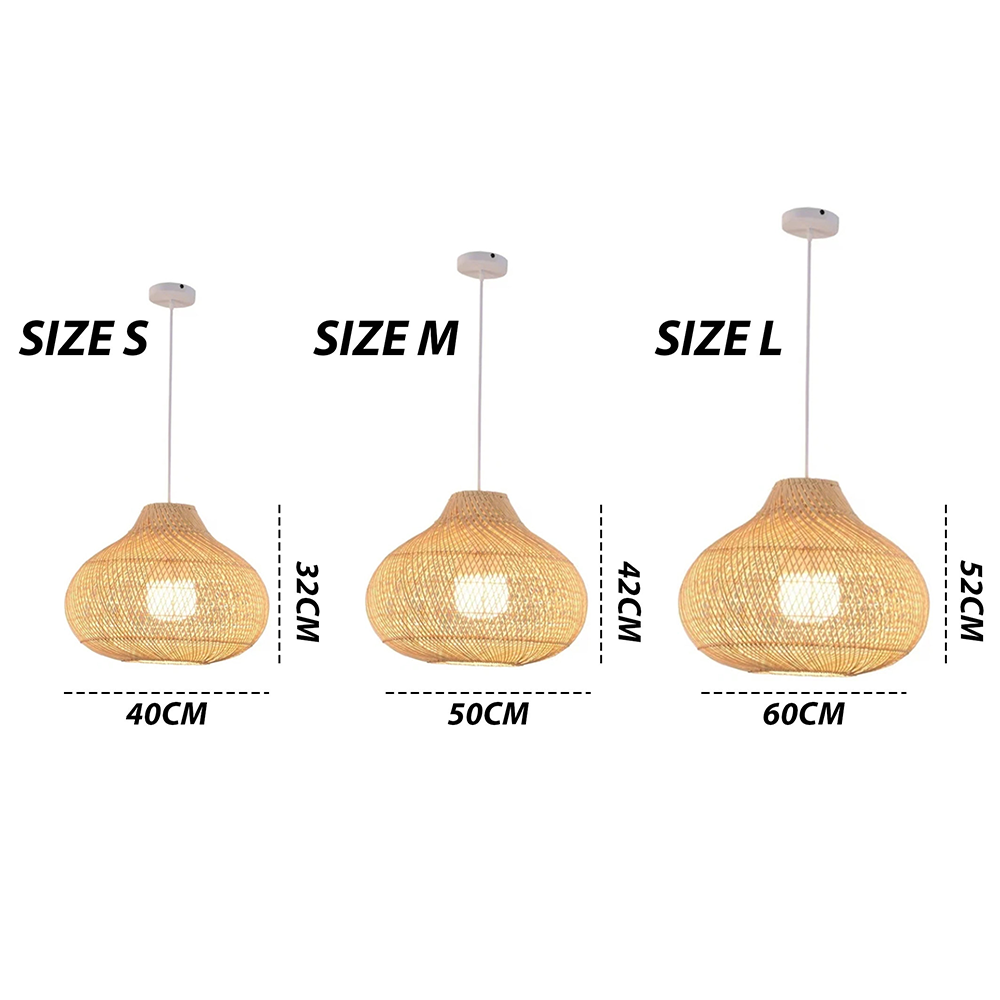 Boho Natural handmade Island Pendant Light - Lumpaz