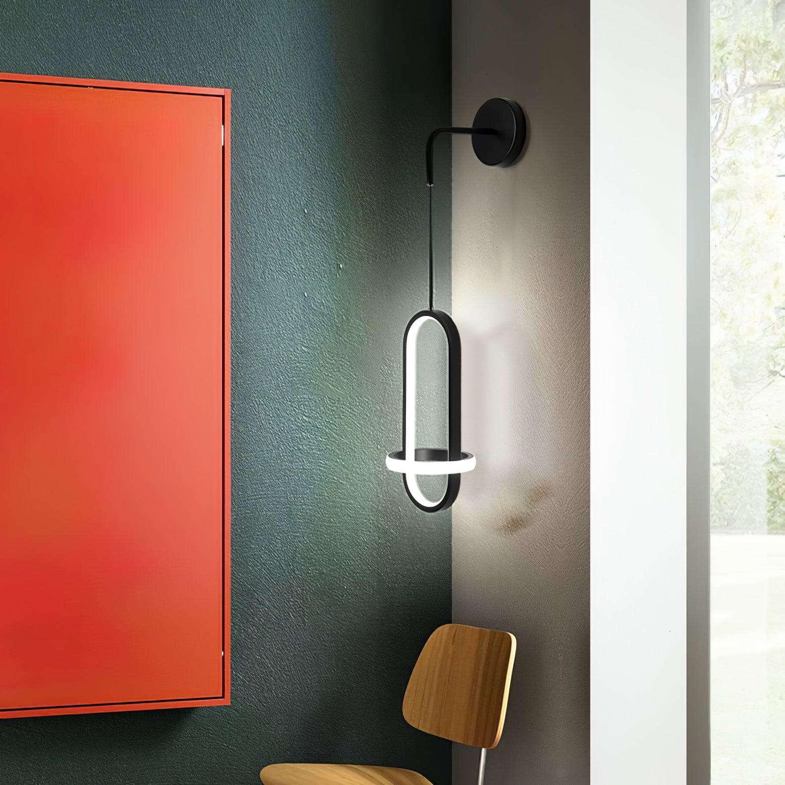 Oval Brass Wall Light - Lumpaz