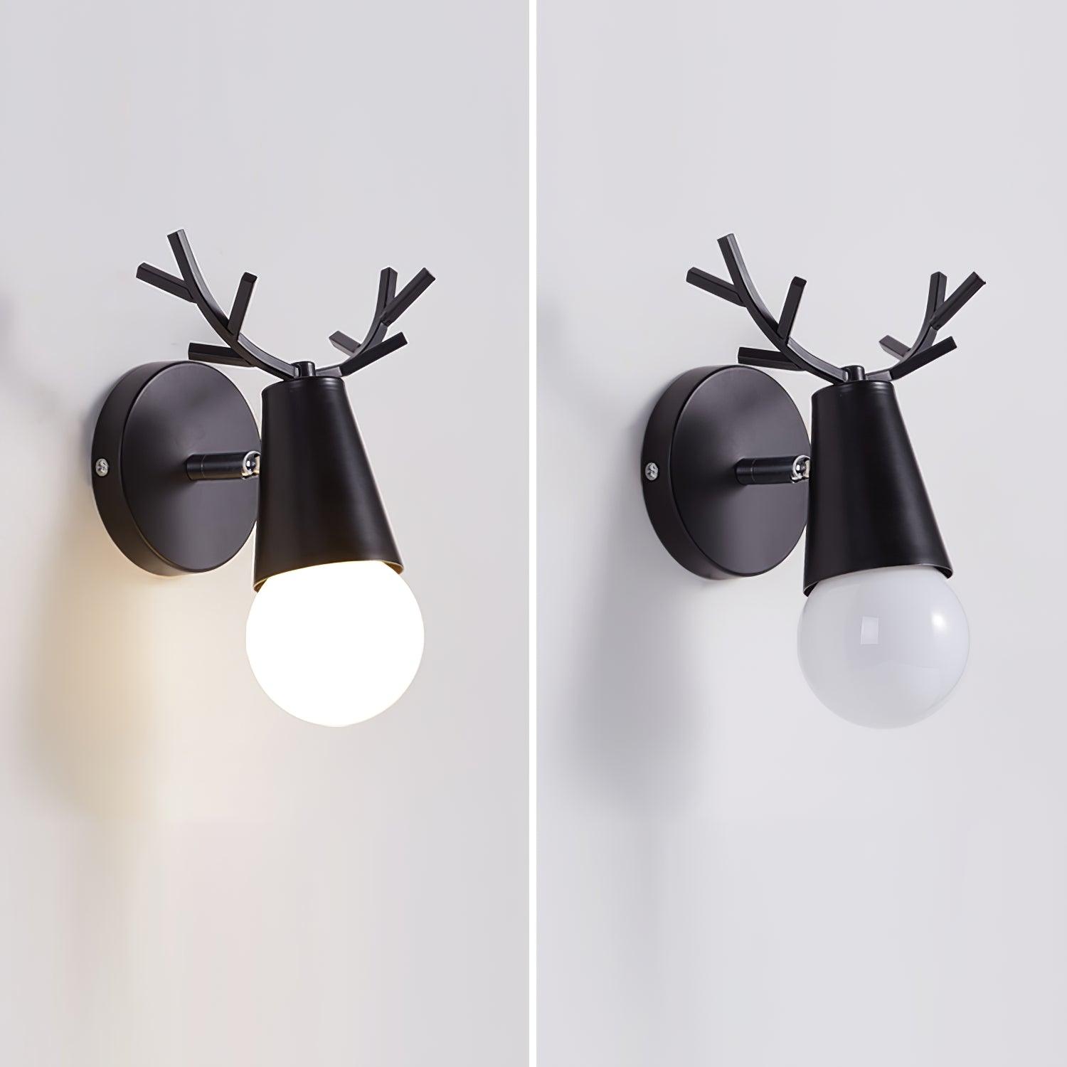 Yeknu Antler Wall Lamp - Lumpaz