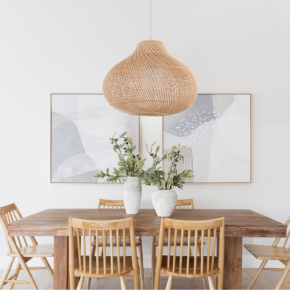 Boho Natural handmade Island Pendant Light - Lumpaz