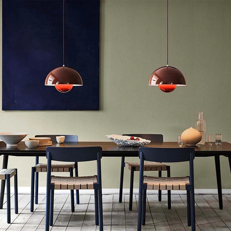 Multiple Colour Mushroom Shape Kitchen Pendant Light - Lumpaz