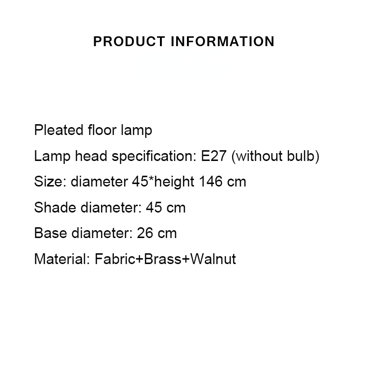 Sumait Modern LED Stehlampe Weiß Ess/Wohnzimmer Stoff&Metal - Lumpaz
