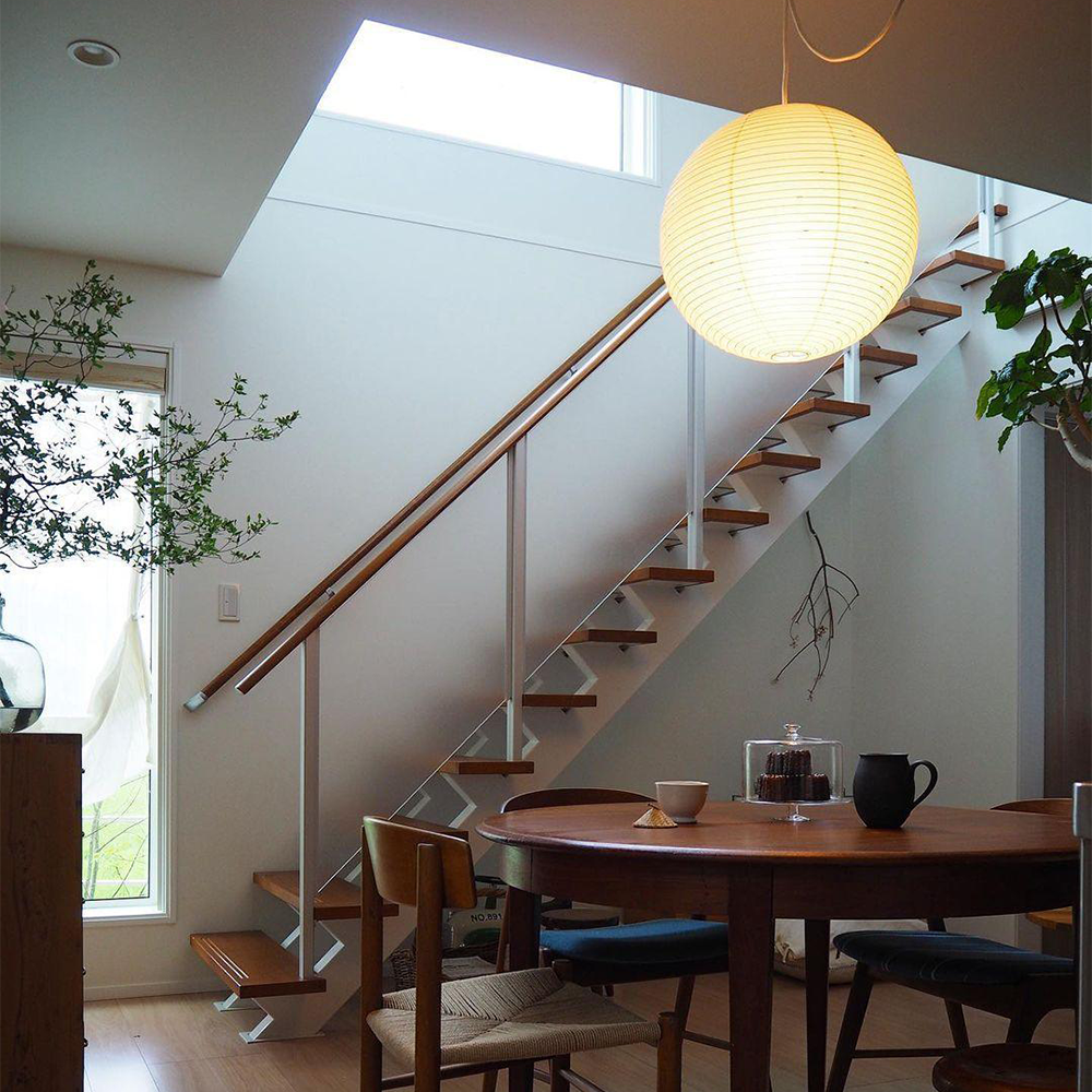 Vintage White Paper Pendant Lighting - Lumpaz