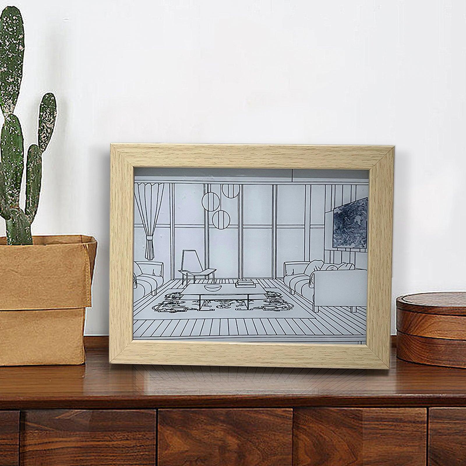 Illuminated Bedside Art Lamp - Lumpaz