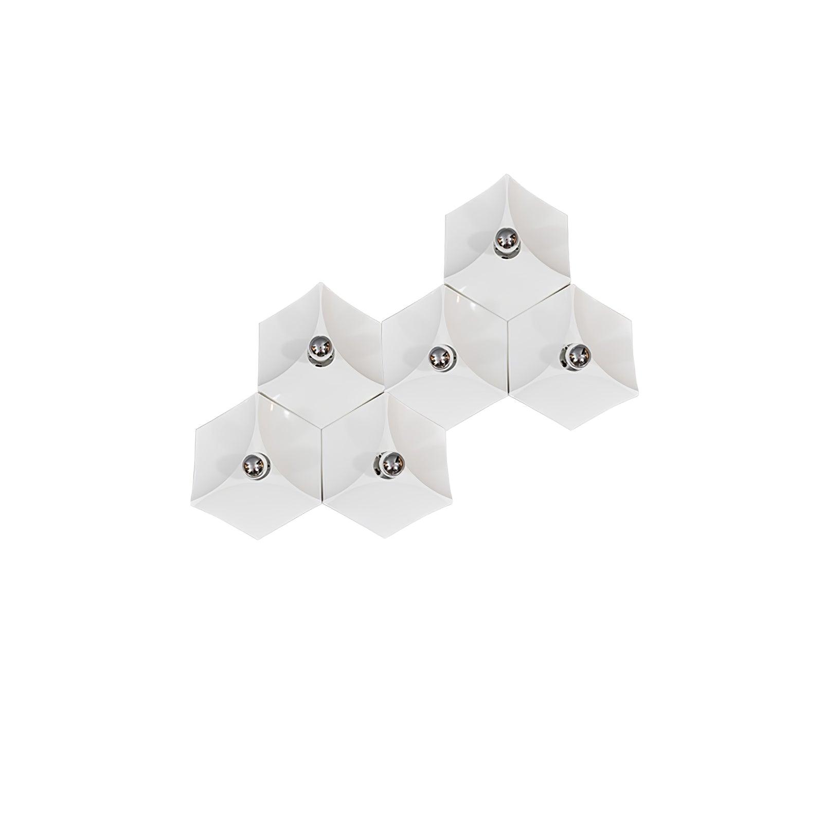 Pentagon Combination Wall Lamp - Lumpaz
