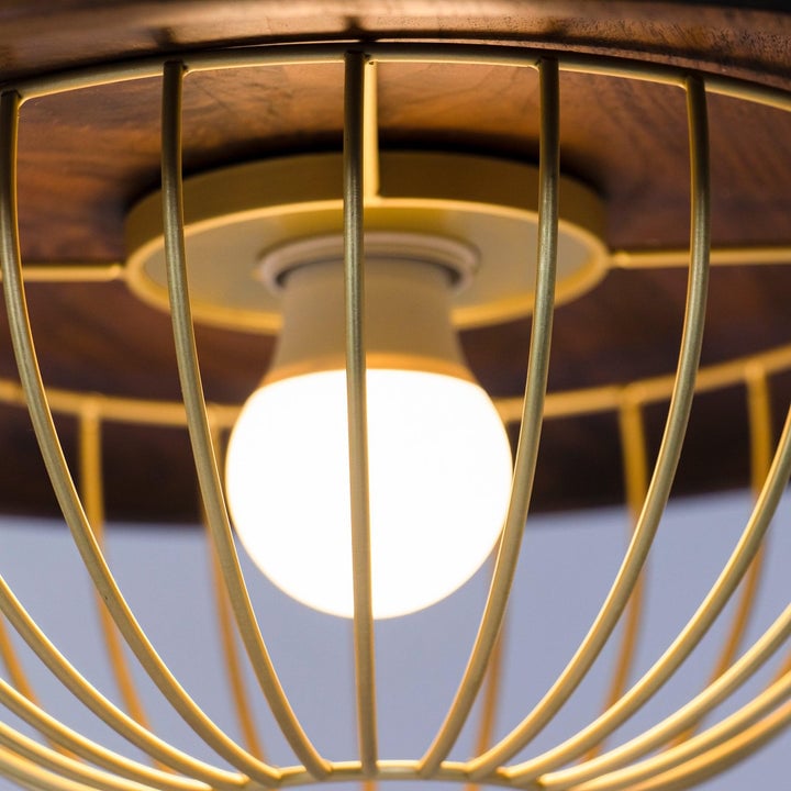 Creative Hollow Wrought Iron Hanging Lamp Shade - Lumpaz