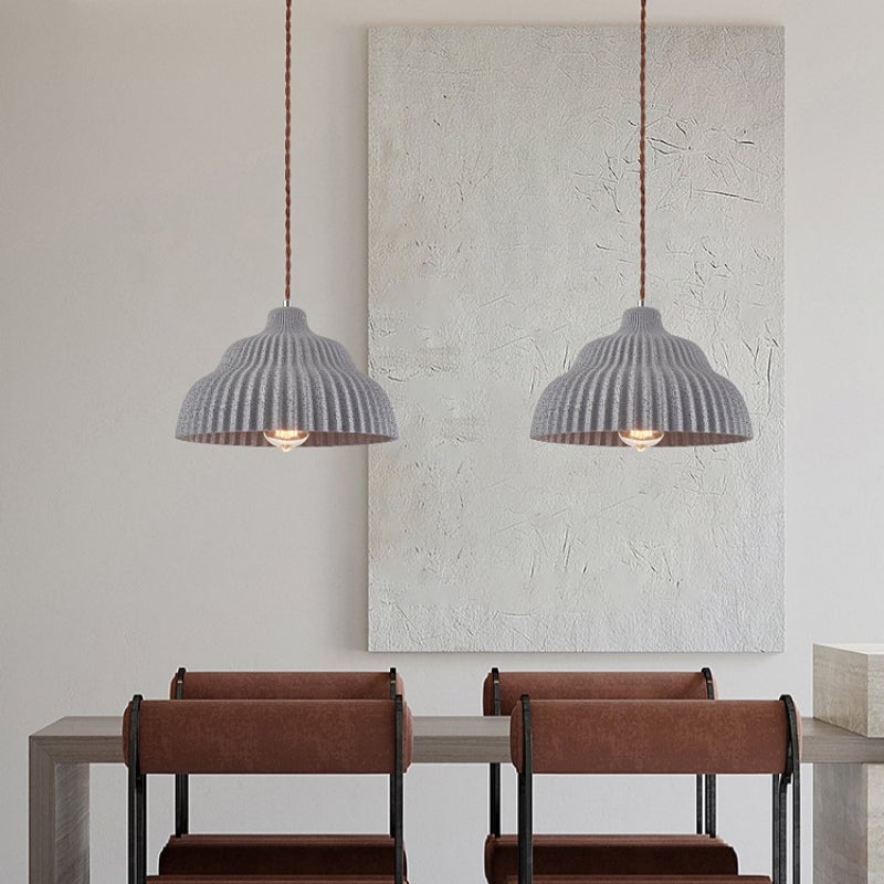 Wabi Sabi Art Resin Hanging Lamp for Dining Room - Lumpaz