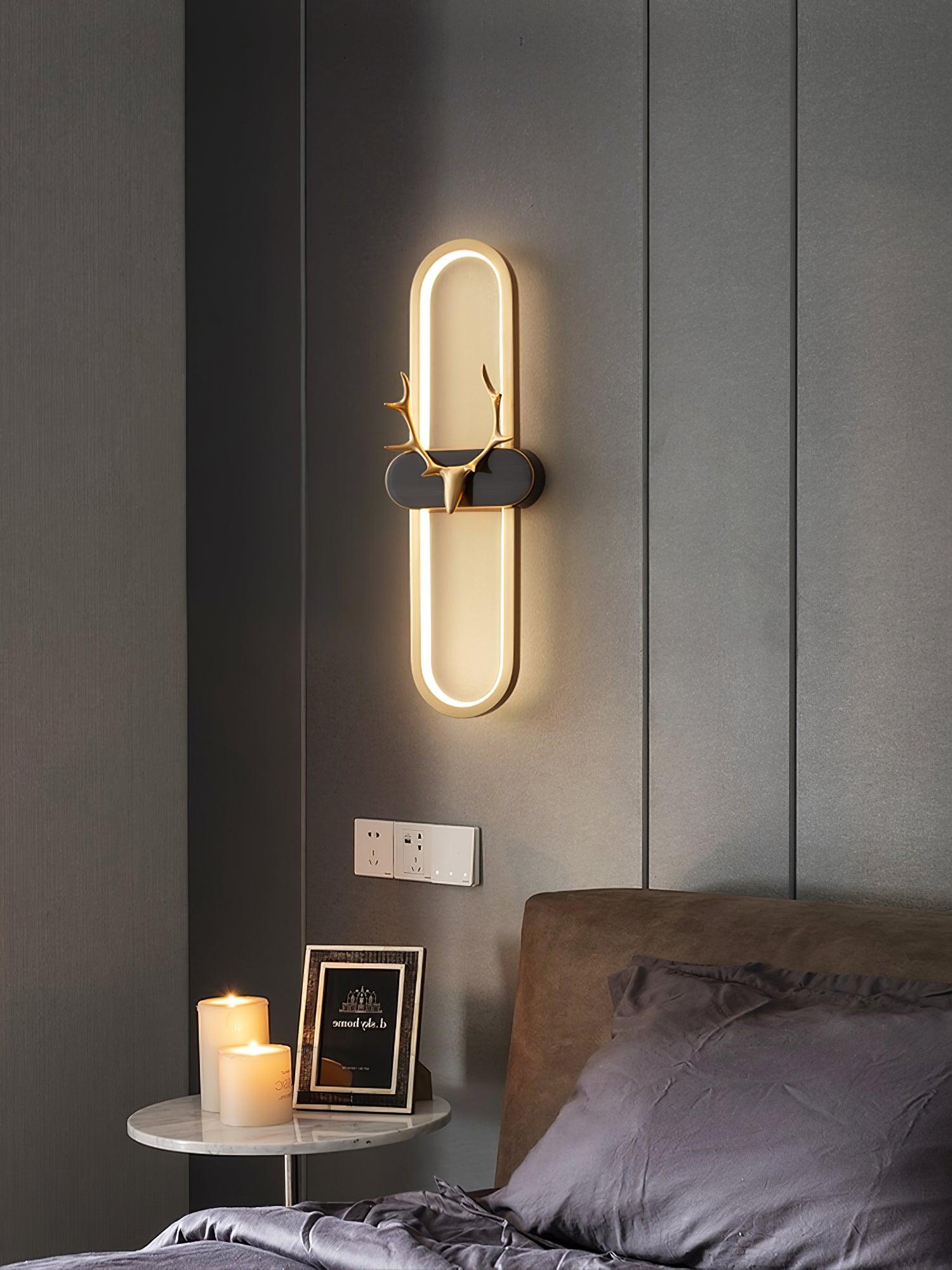 Antlers Halo Wall Lamp - Lumpaz