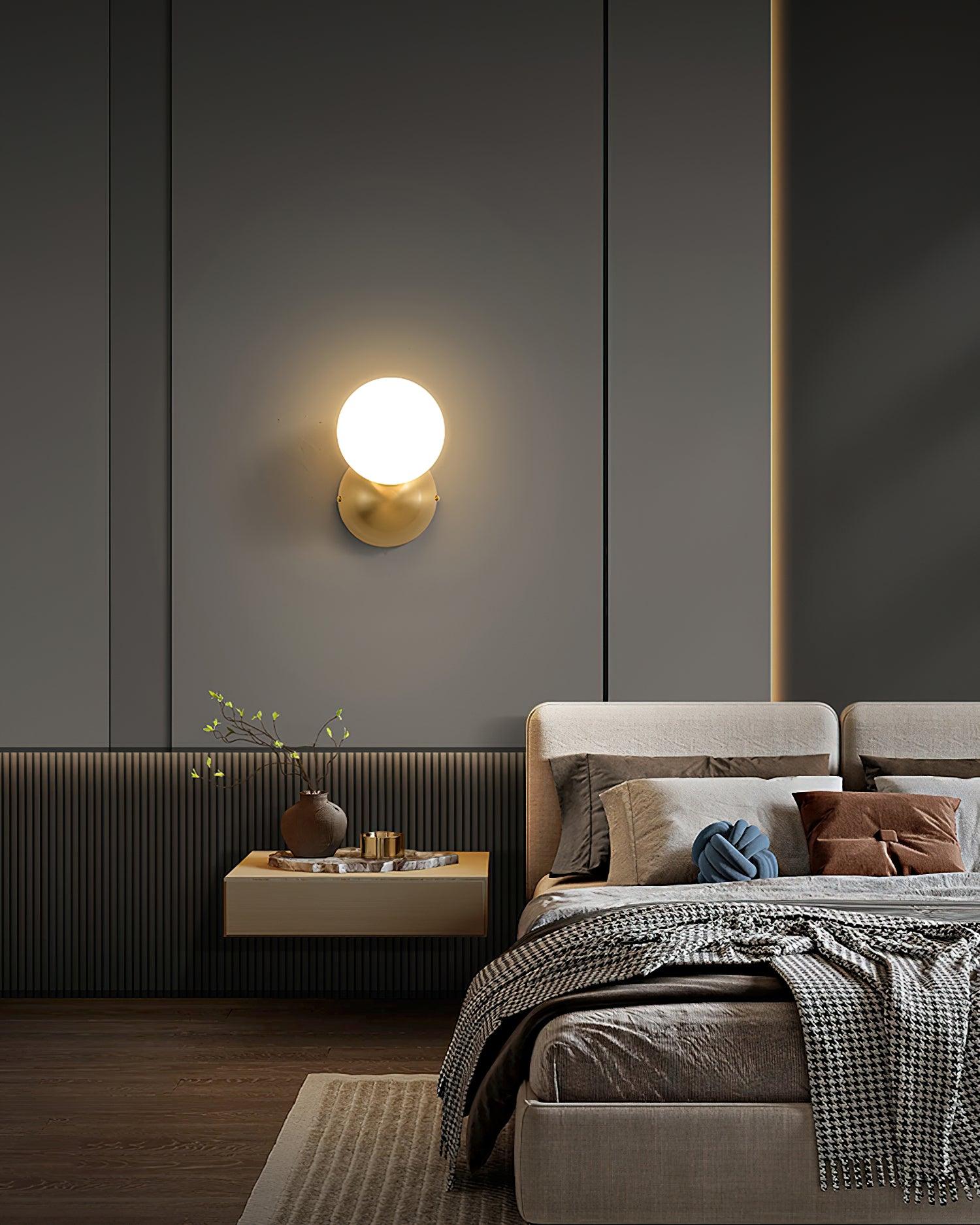 Single Globe Wall Light - Lumpaz