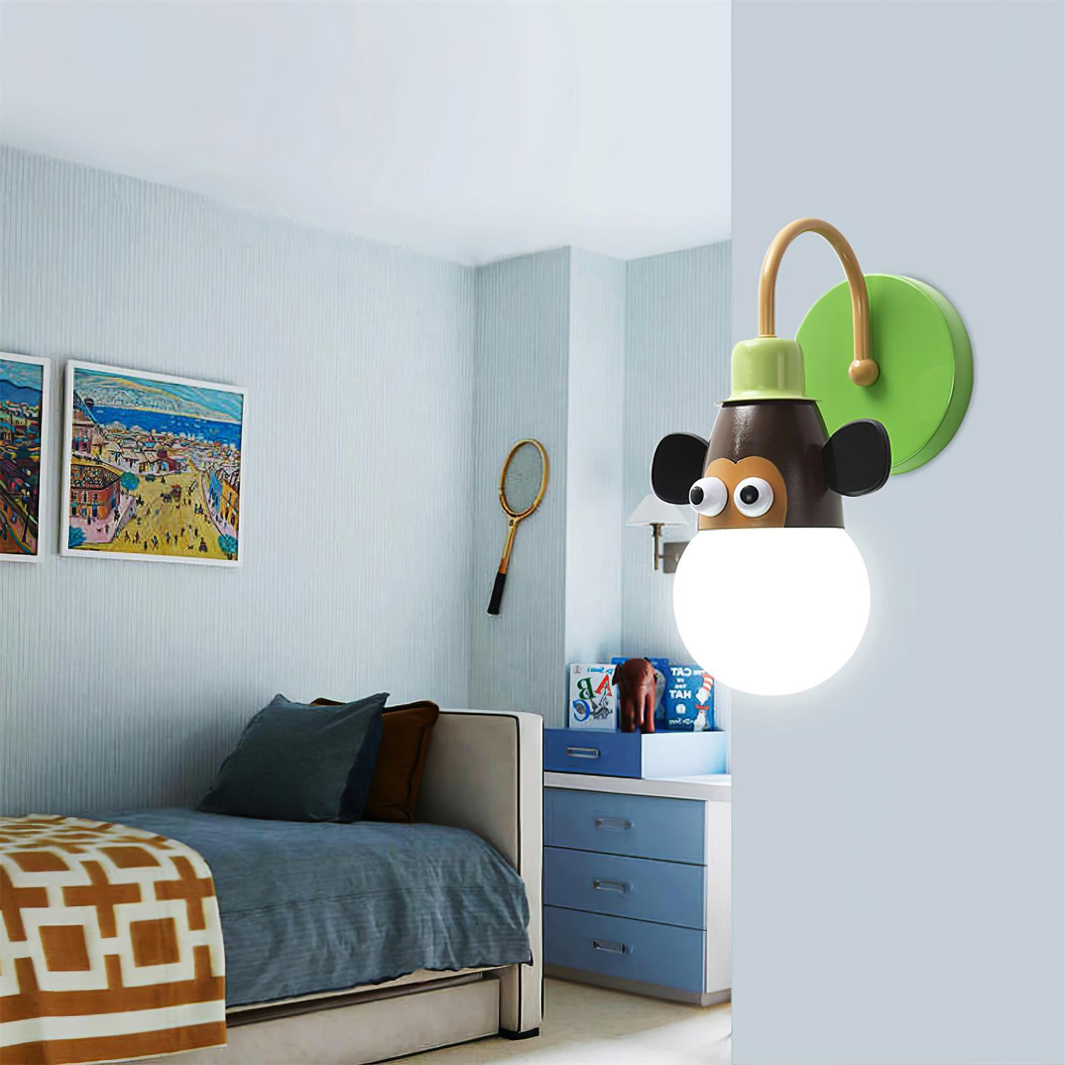 Cartoon Animal Kids Wall Lamp - Lumpaz