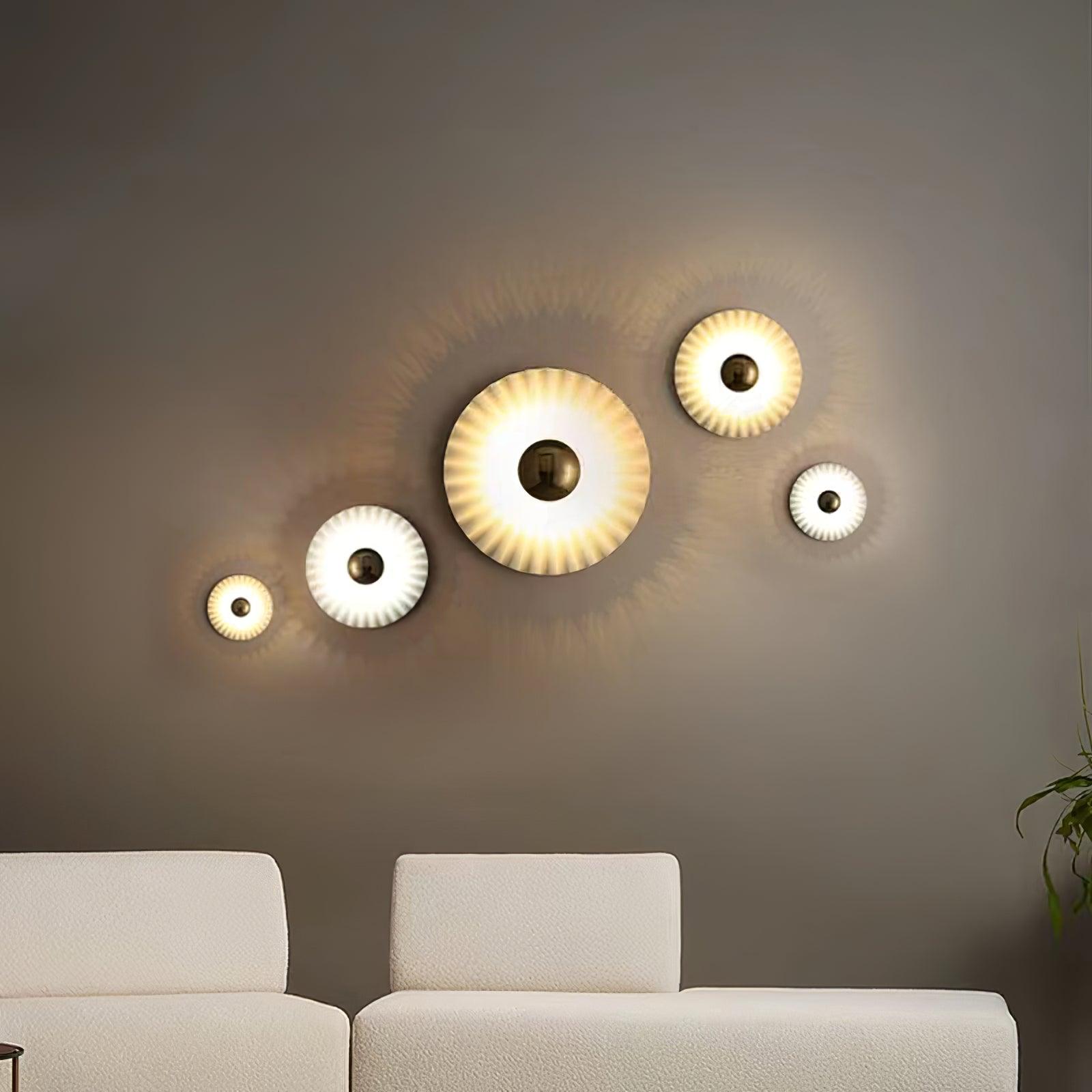 Tinsley Flush Wall Lamp - Lumpaz