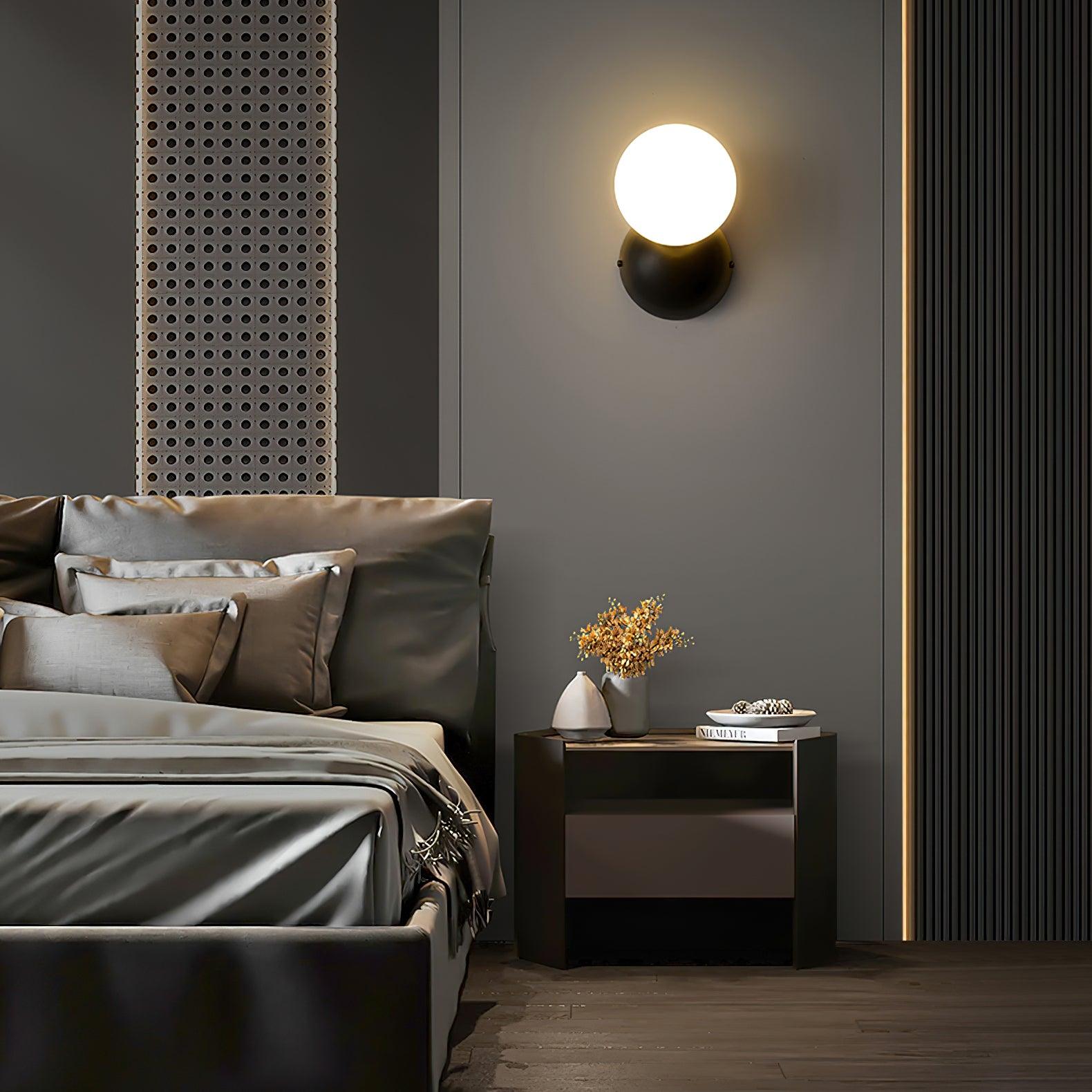 Single Globe Wall Light - Lumpaz