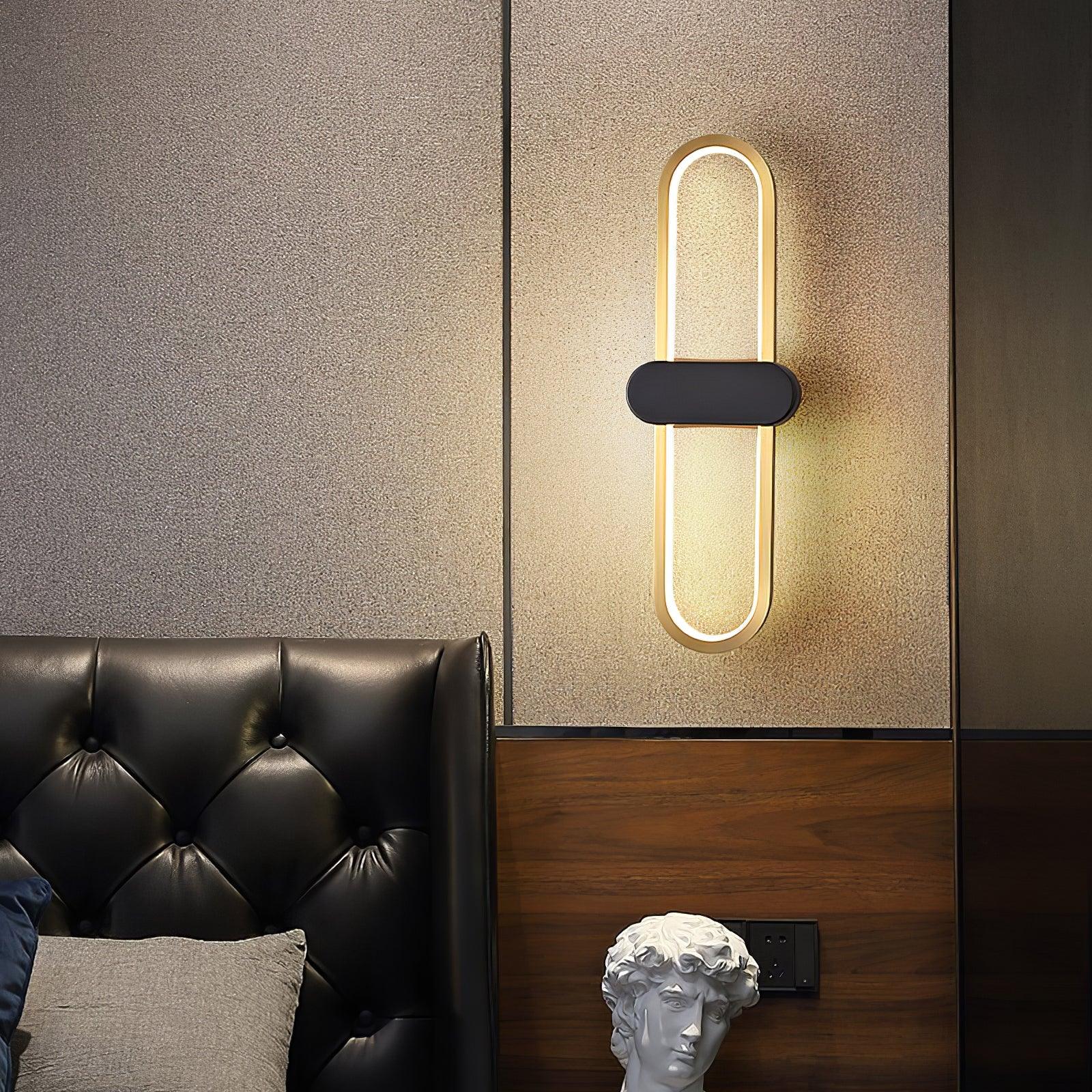 Oval LED Wall Lamp - Lumpaz