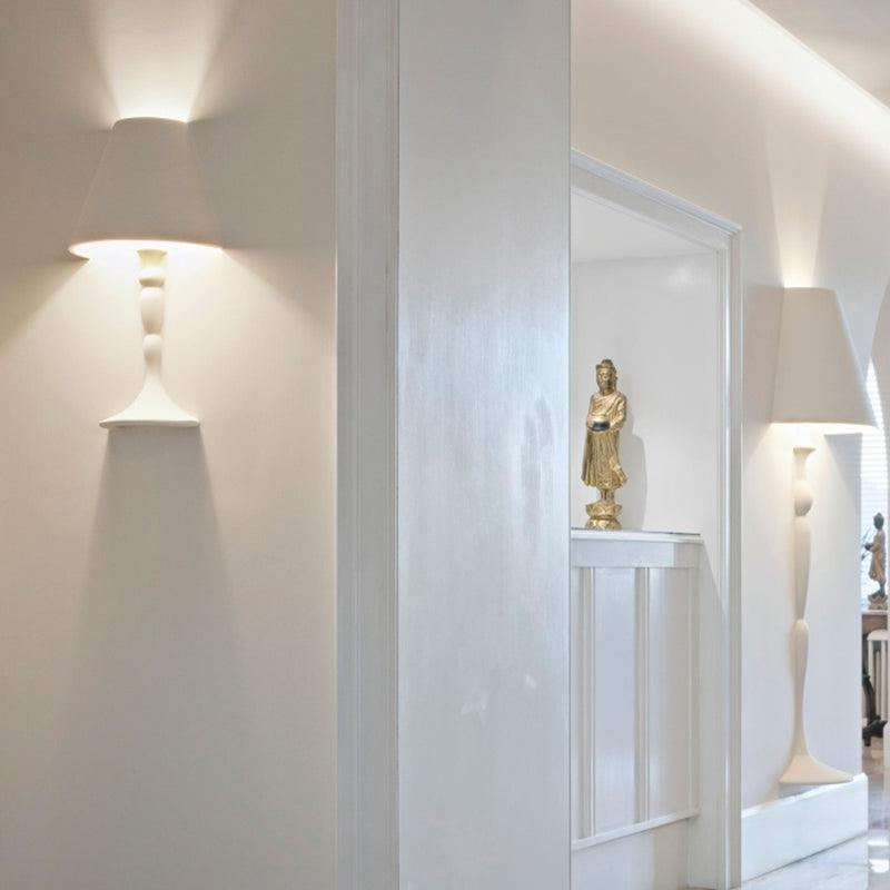 Plaster Picture Wall Lamp - Lumpaz