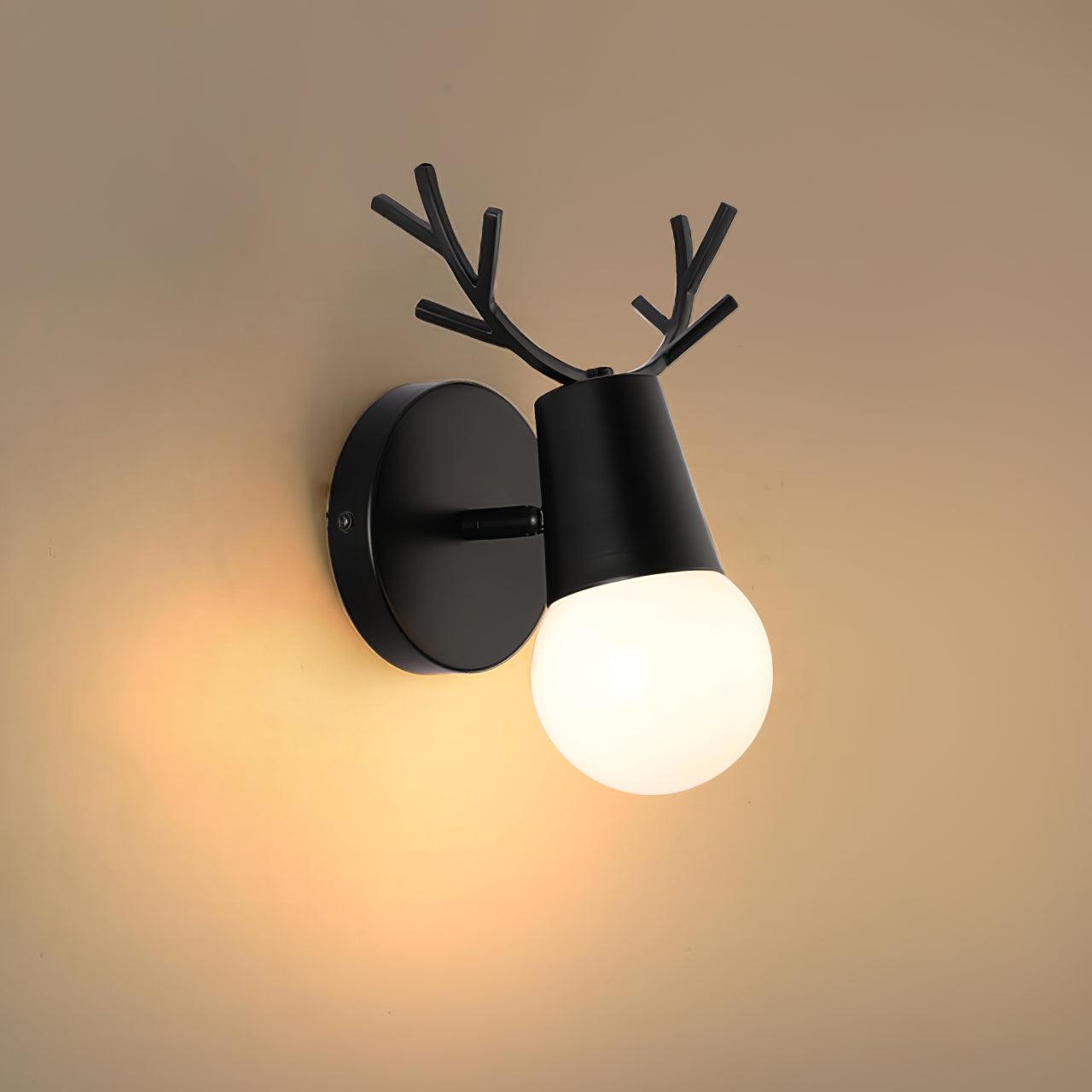 Yeknu Antler Wall Lamp - Lumpaz