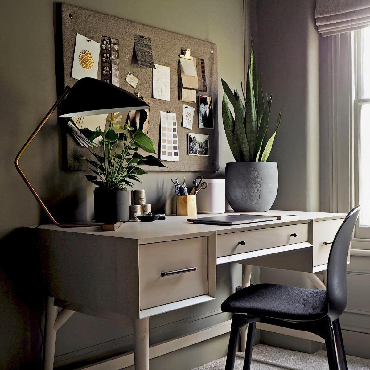 Curvilinear Mid-Century Table Lamp - Lumpaz