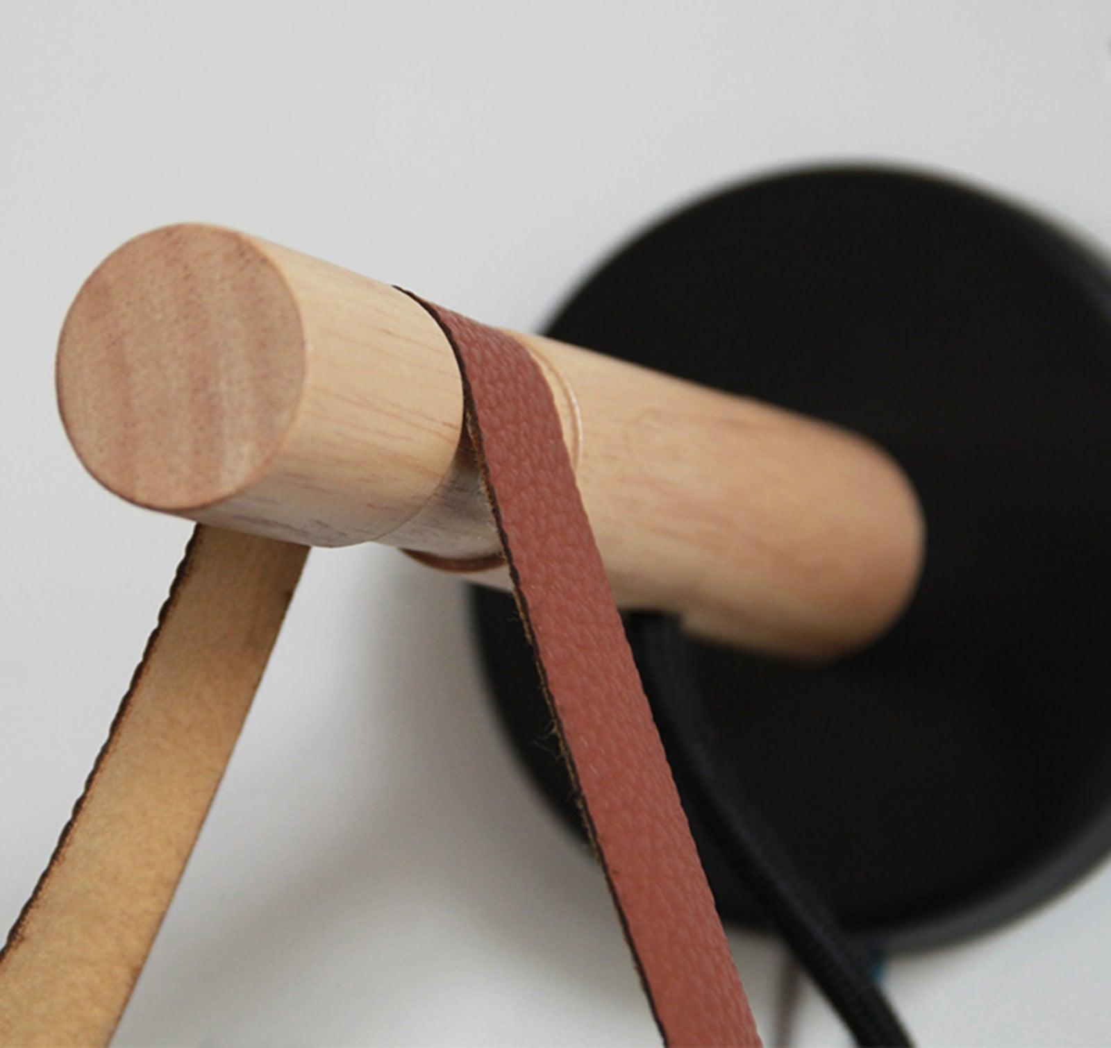 Wooden Conical Wall Light - Lumpaz
