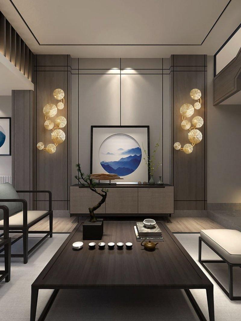 Lotus Leaf Wall Sconce - Lumpaz