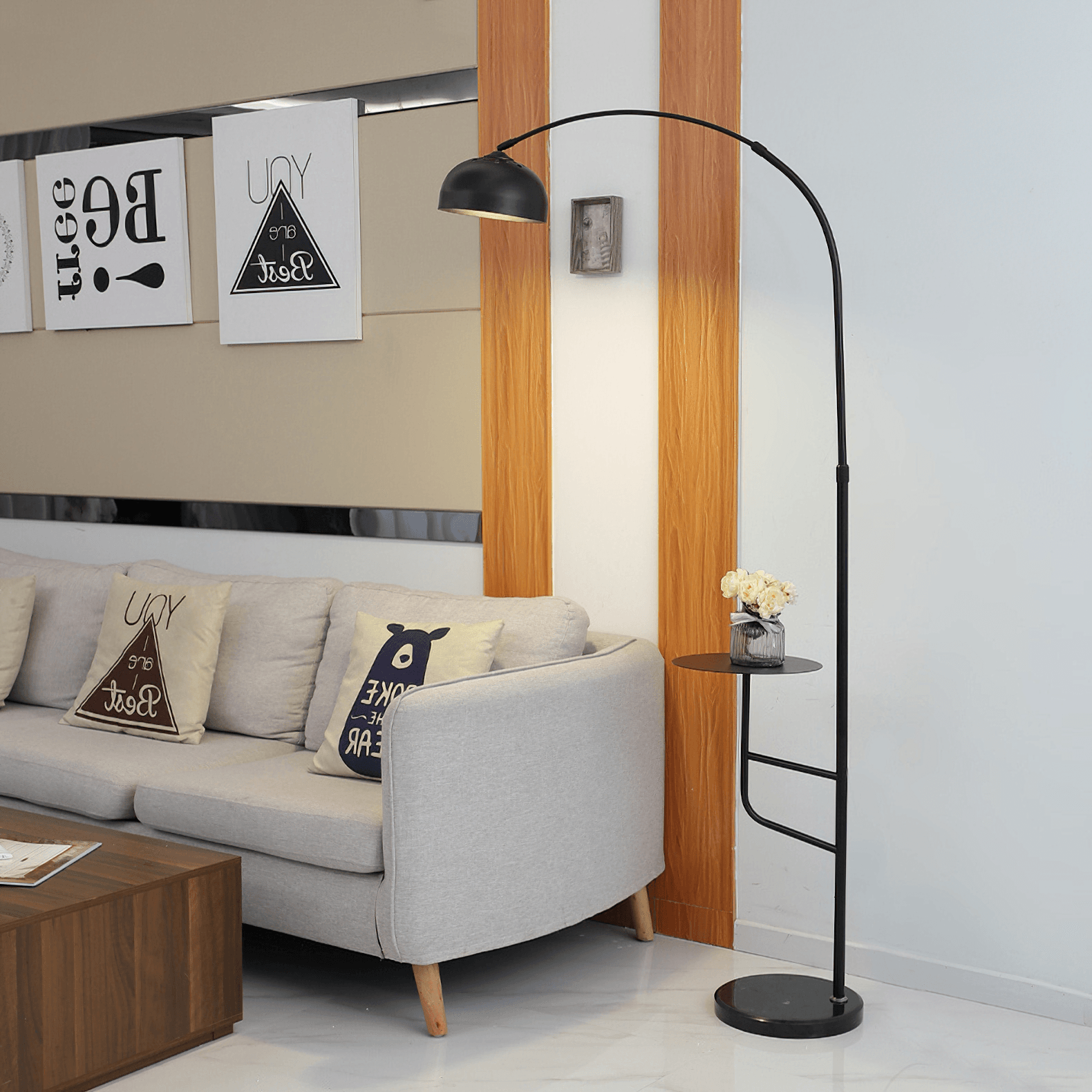 Arc Bell Floor Lamp - Lumpaz