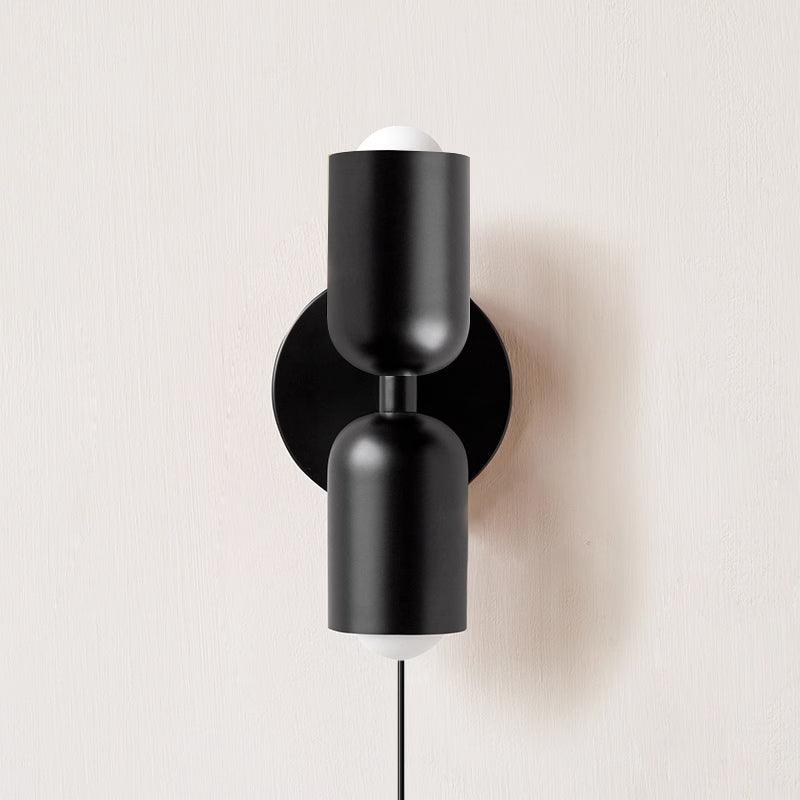 Couleur Double Plug In Wall Lamp - Lumpaz