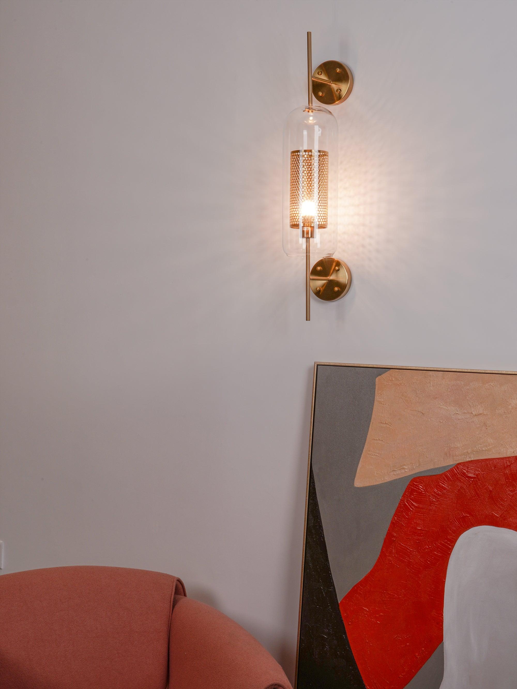 Chiswick Glass Wall Light - Lumpaz