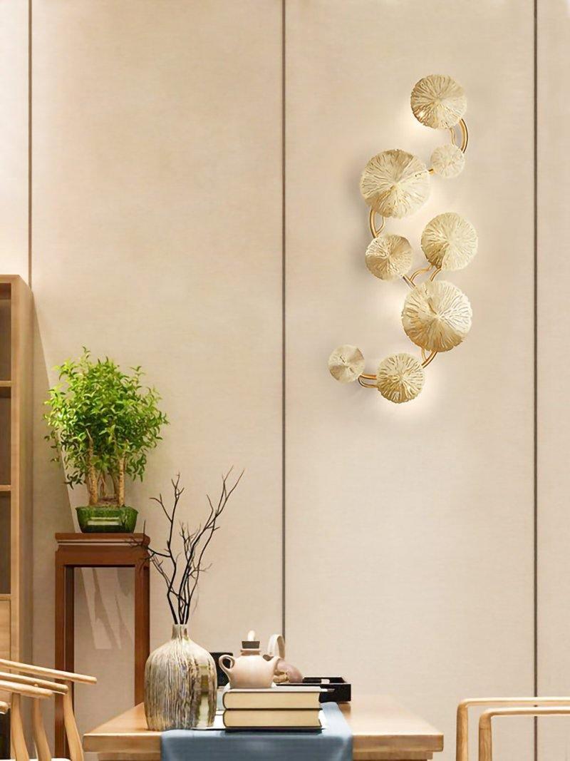 Lotus Leaf Wall Sconce - Lumpaz
