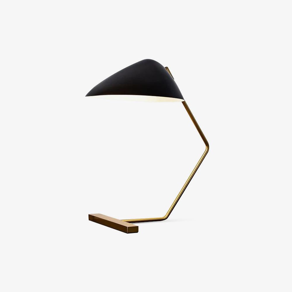 Curvilinear Mid-Century Table Lamp - Lumpaz