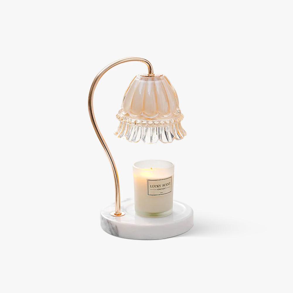 Lily Marble Warmer Table Lamp - Lumpaz
