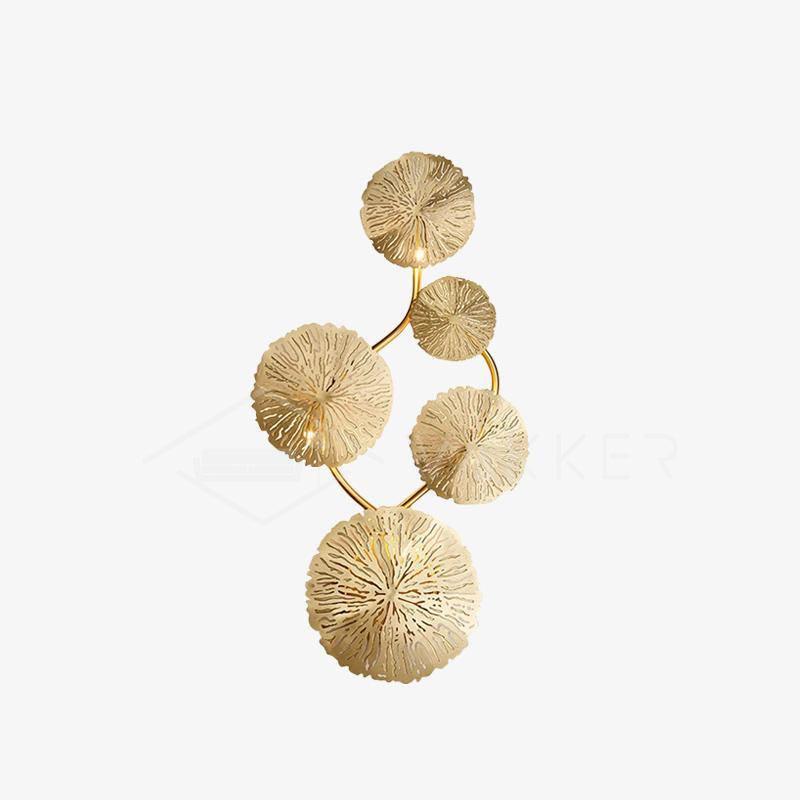 Lotus Leaf Wall Sconce - Lumpaz