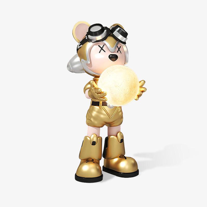 Space Bear Built-in Battery Floor Lamp - Lumpaz