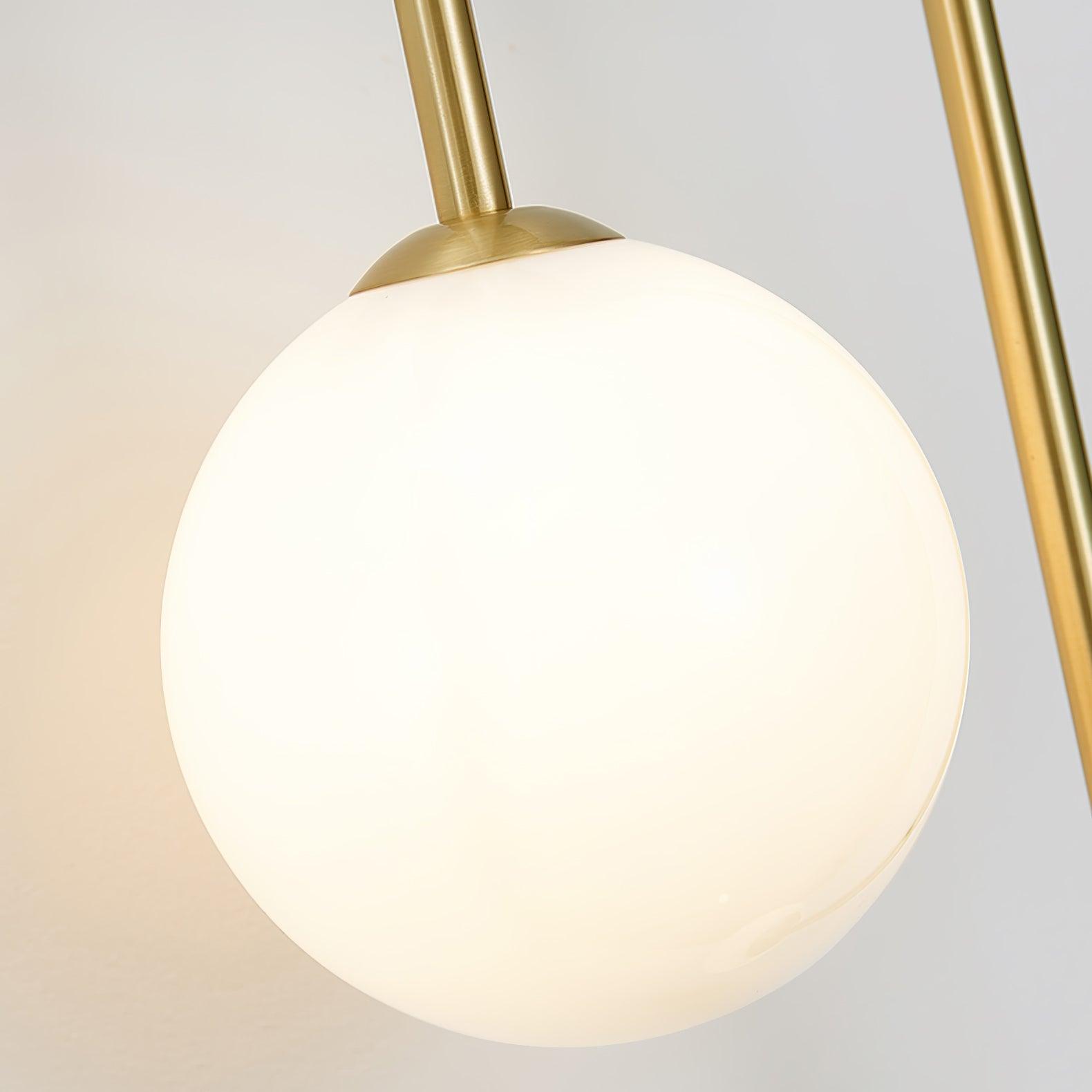Brass Arc Wall Light - Lumpaz