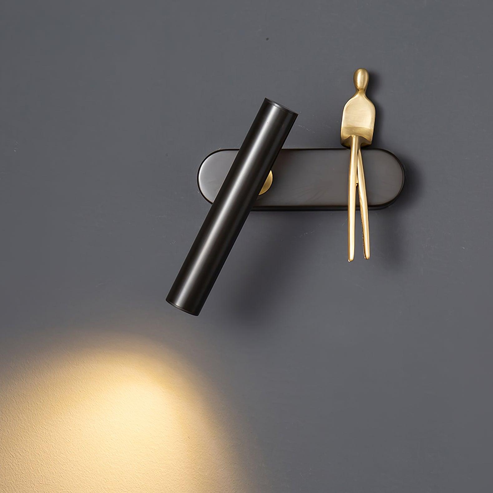 Brass Villain Wall Lamp - Lumpaz